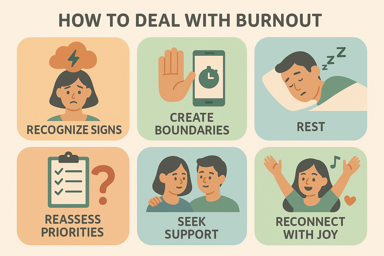 how to deal with burnout